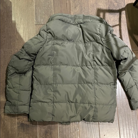 Abercrombie & Fitch Olive Puffer Coat - Picture 4 of 4